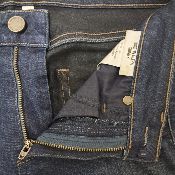Paige Hoxton Ultra Skinny Jeans Size 25 Mona Wash - Picture 4 of 16